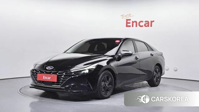 Hyundai Avante (CN7) 2020 Черный из Кореи
