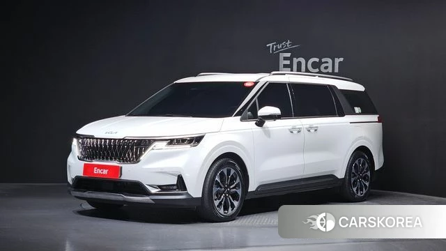 Kia Carnival 4th generation 2023 Белый из Кореи