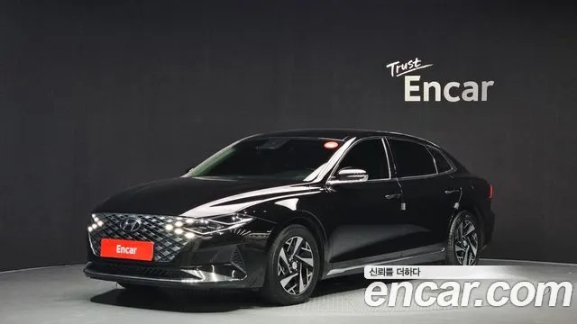 Hyundai The New Grandeur IG Hybrid 2021 Черный из Кореи
