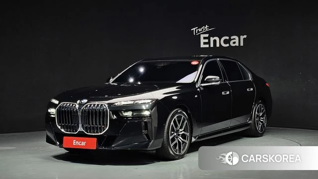 BMW 7 Series (G70) 2025 Черный из Кореи