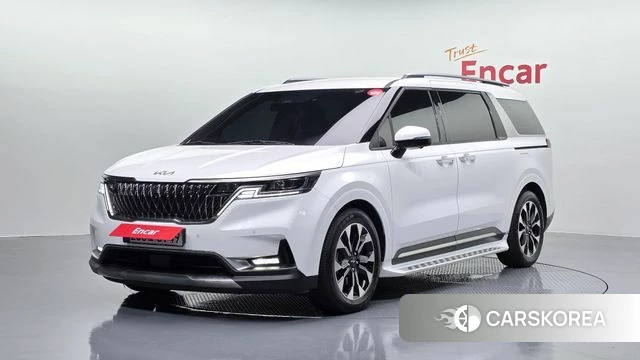 Kia Carnival 4th generation 2022 Белый из Кореи