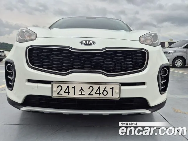 Kia Sportage 4th Generation 2018 Белый из Кореи