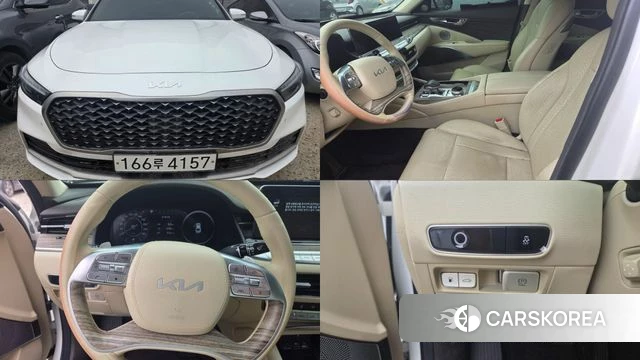 Kia The New K9 2nd generation 2022 Белый из Кореи