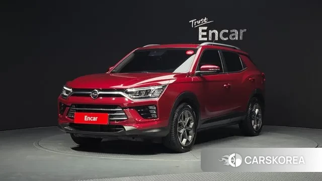 Ssangyong Beautiful Korando 2020 Красный из Кореи