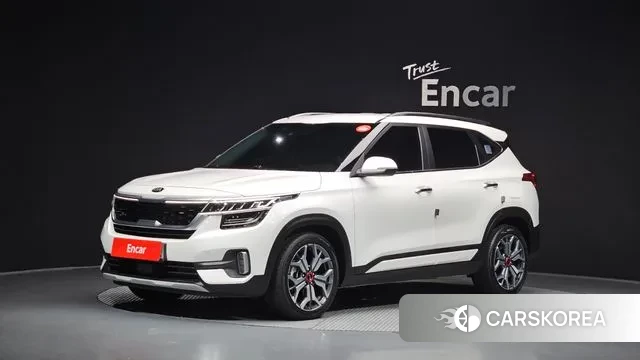 Kia Seltos 2021 Белый из Кореи