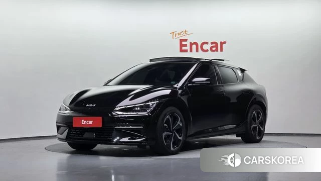 Kia EV6 2024 Черный из Кореи