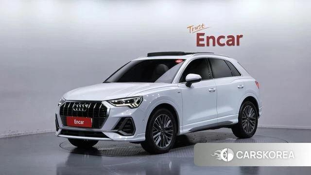 Audi Q3 (F3) 2023 Белый из Кореи