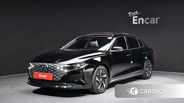 Hyundai The New Grandeur IG Hybrid 2022 Черный из Кореи