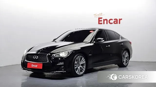 Infiniti Q50 2018 Черный из Кореи