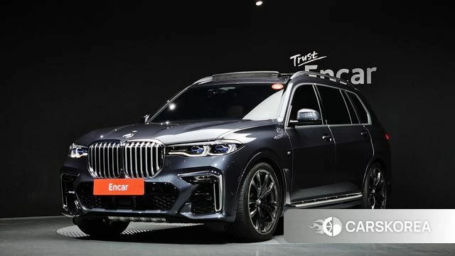 BMW X7 (G07) 2020 Серый из Кореи