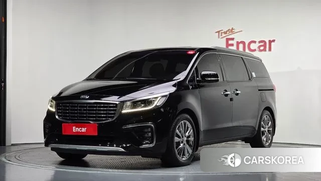 Kia The New Carnival 2018 Черный из Кореи