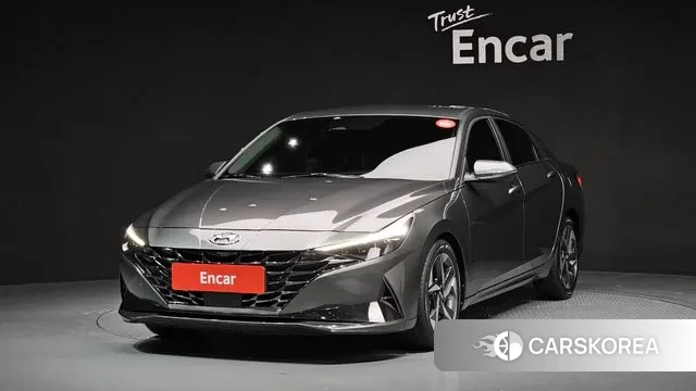 Hyundai Avante (CN7) 2021 Серый из Кореи