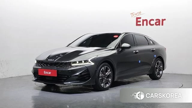Kia K5 3rd generation 2022 Серый из Кореи