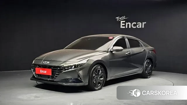 Hyundai Avante Hybrid (CN7) 2021 Серый из Кореи