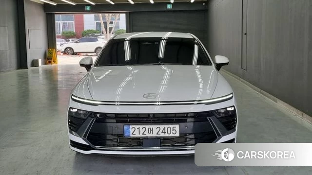 Hyundai Sonata D Edge Hybrid (DN8) 2024 Белый из Кореи