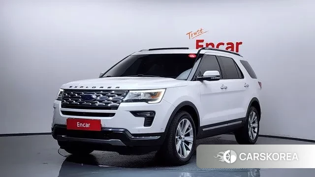 Ford Explorer 2018 Белый из Кореи