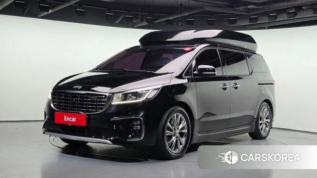 Kia The New Carnival 2018 Черный из Кореи