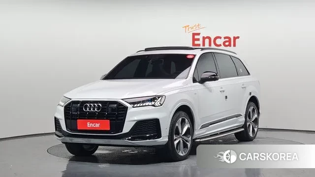 Audi Q7 (4M) 2023 Белый из Кореи