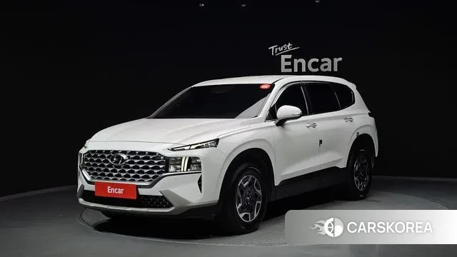 Hyundai The New Santa Fe 2021 Белый из Кореи