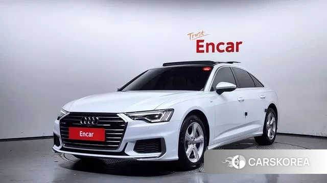 Audi A6 (C8) 2020 Белый из Кореи