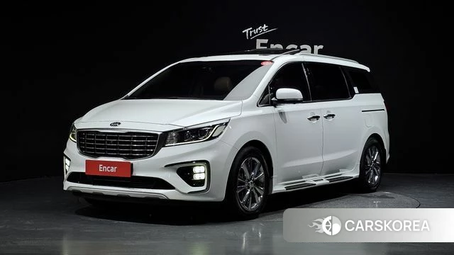 Kia The New Carnival 2019 Белый из Кореи