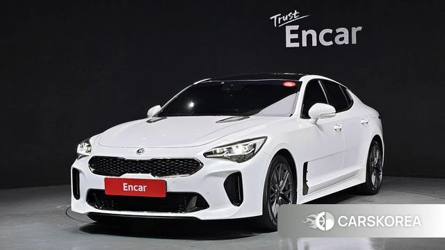 Kia Stinger 2018 Белый из Кореи