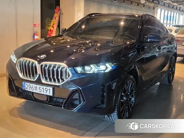 BMW X6 (G06) 2025 Синий из Кореи