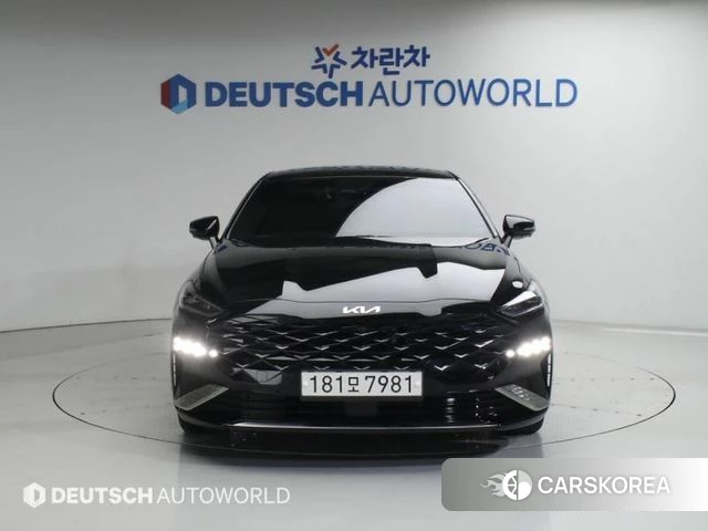 Kia K8 Hybrid 2022 Черный из Кореи