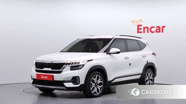 Kia Seltos 2022 Белый из Кореи