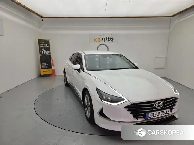 Hyundai Sonata (DN8) 2020 Белый из Кореи