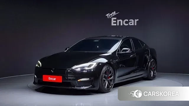 Tesla Model S 2023 Черный из Кореи