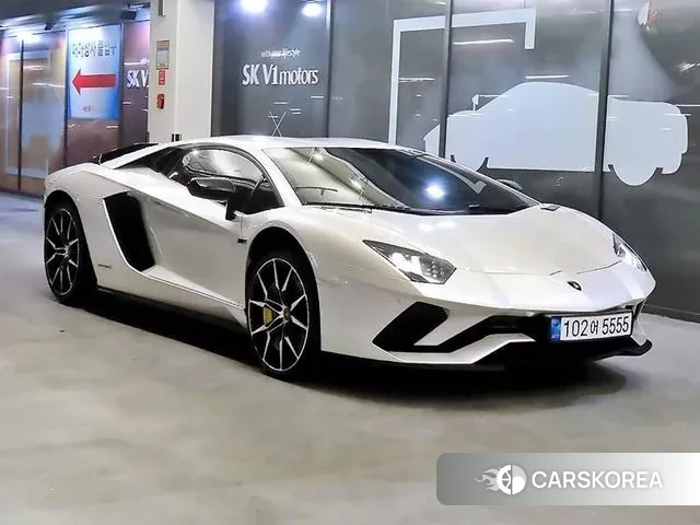 Lamborghini Aventador 2018 Белый из Кореи