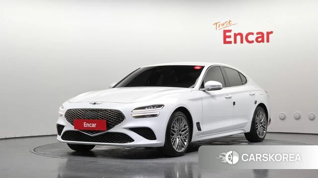 Genesis The New G70 2021 Белый из Кореи