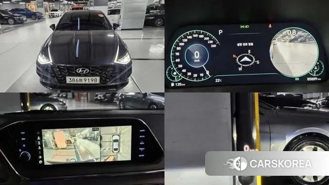 Hyundai Sonata (DN8) 2020 Синий из Кореи