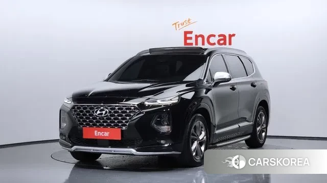 Hyundai Santa Fe TM 2019 Черный из Кореи