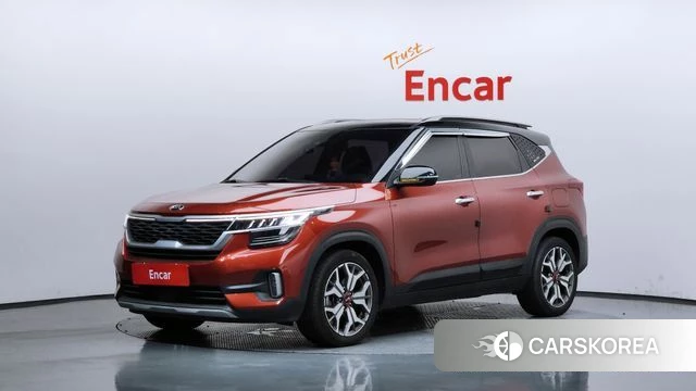 Kia Seltos 2020 Оранжевый из Кореи