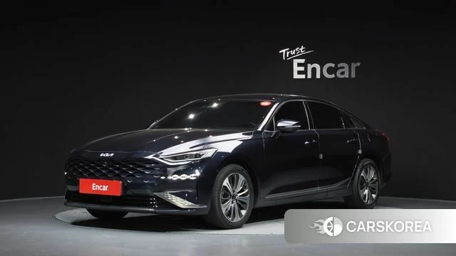 Kia K8 Hybrid 2022 Синий из Кореи