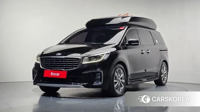 Kia The New Carnival 2018 Черный из Кореи