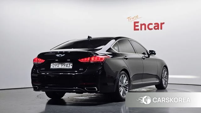 Genesis G80 2018 Черный из Кореи