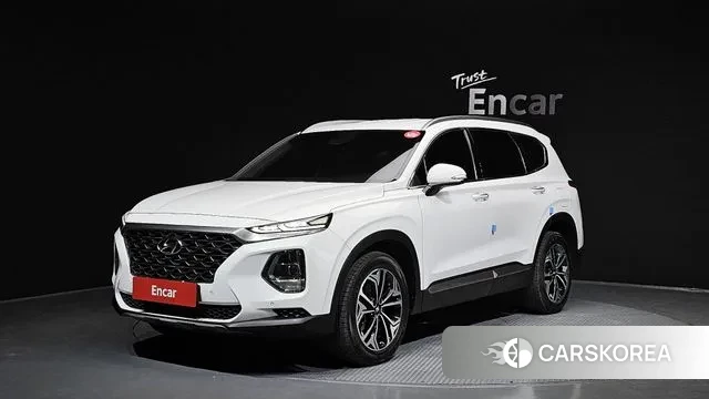Hyundai Santa Fe TM 2019 Белый из Кореи
