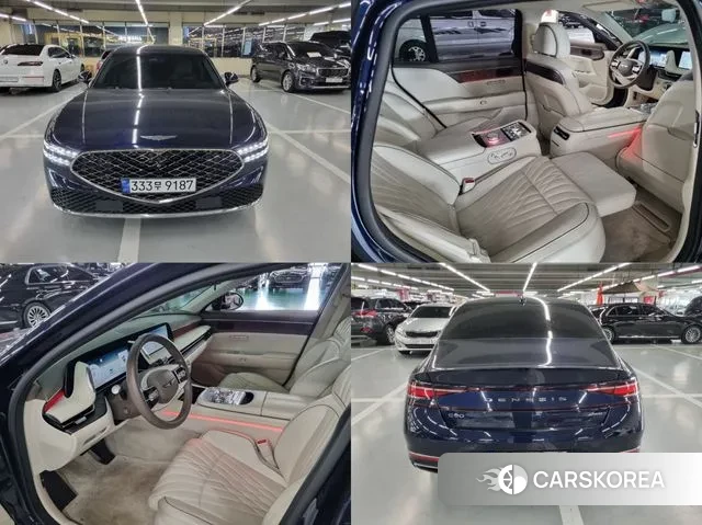 Genesis G90 (RS4) 2022 Синий из Кореи