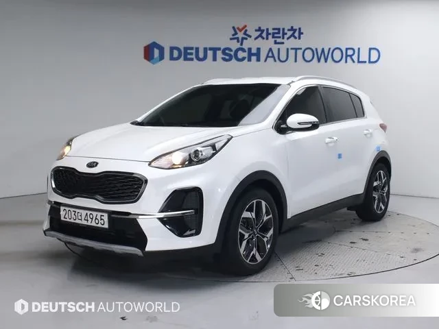 Kia Sportage The Bold 2020 Белый из Кореи