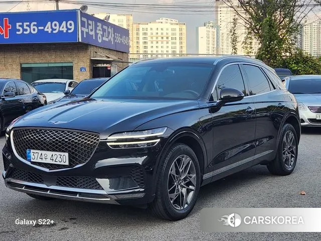 Genesis GV70 2021 Черный из Кореи