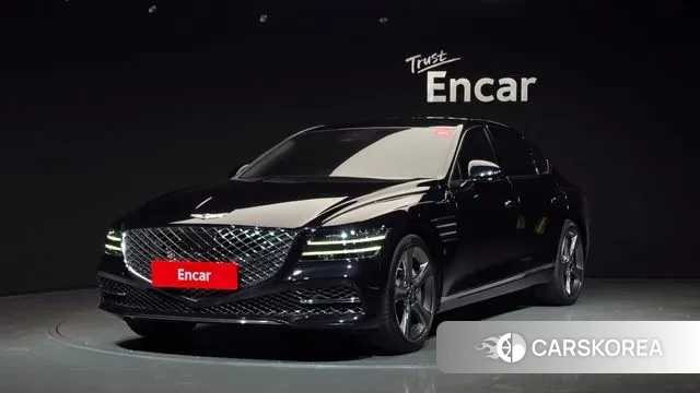 Genesis G80 (RG3) 2021 Черный из Кореи