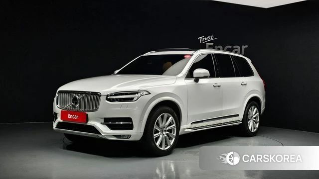 Volvo XC90 second Generation 2019 Белый из Кореи