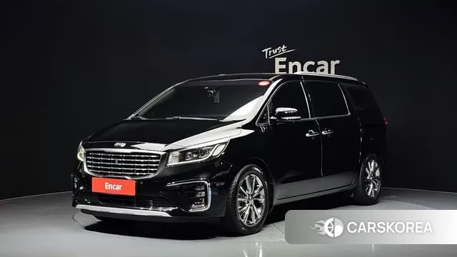 Kia The New Carnival 2018 Черный из Кореи
