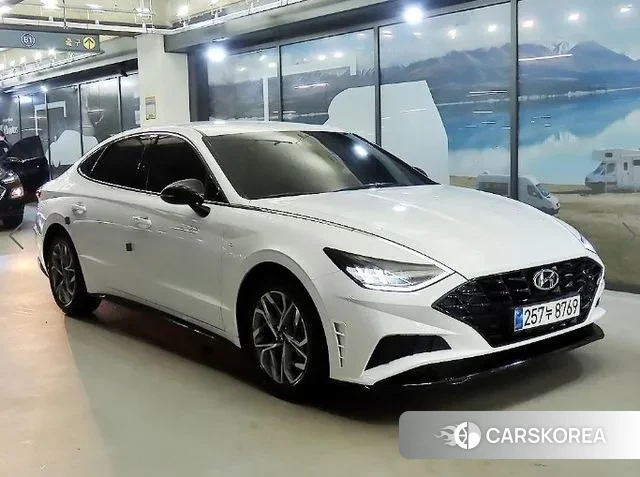 Hyundai Sonata (DN8) 2021 Белый из Кореи