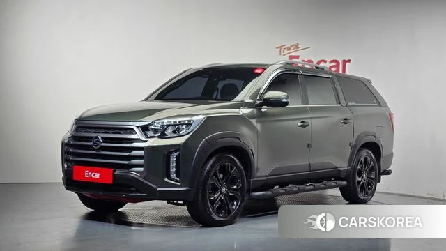 Ssangyong The New Rexton Sport 2022 Зеленый из Кореи