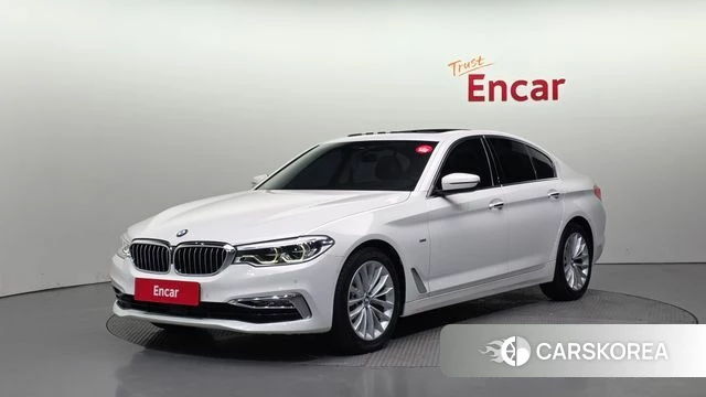 BMW 5 Series (G30) 2018 Белый из Кореи