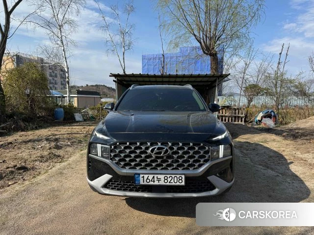 Hyundai The New Santa Fe 2021 Черный из Кореи